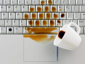 Keyboard liquid damage